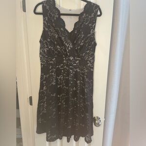 Miss Moly Black Lace Dress. Worn once
